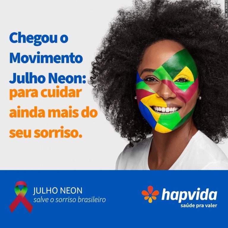 Read more about the article Hapvida apoia Julho Neon que atenta para a saúde bucal