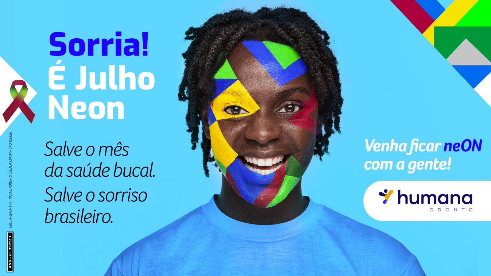 Você está visualizando atualmente Humana: Campanha Julho Neon visa democratizar o acesso à saúde bucal